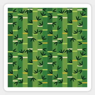 Bamboo Thicket Pattern Sticker